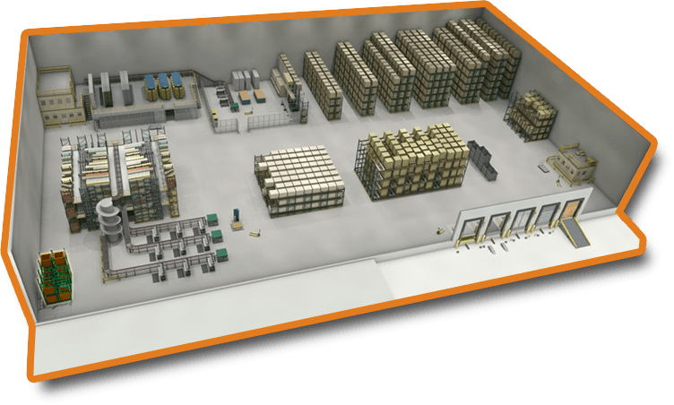 Warehouse layout