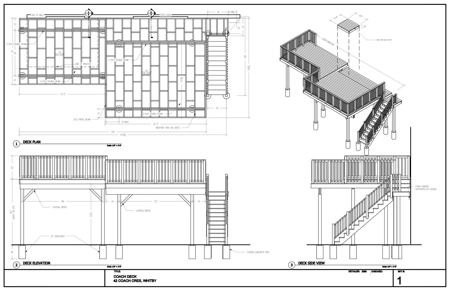 <span style="font-weight: bold;">Elevated Deck</span>