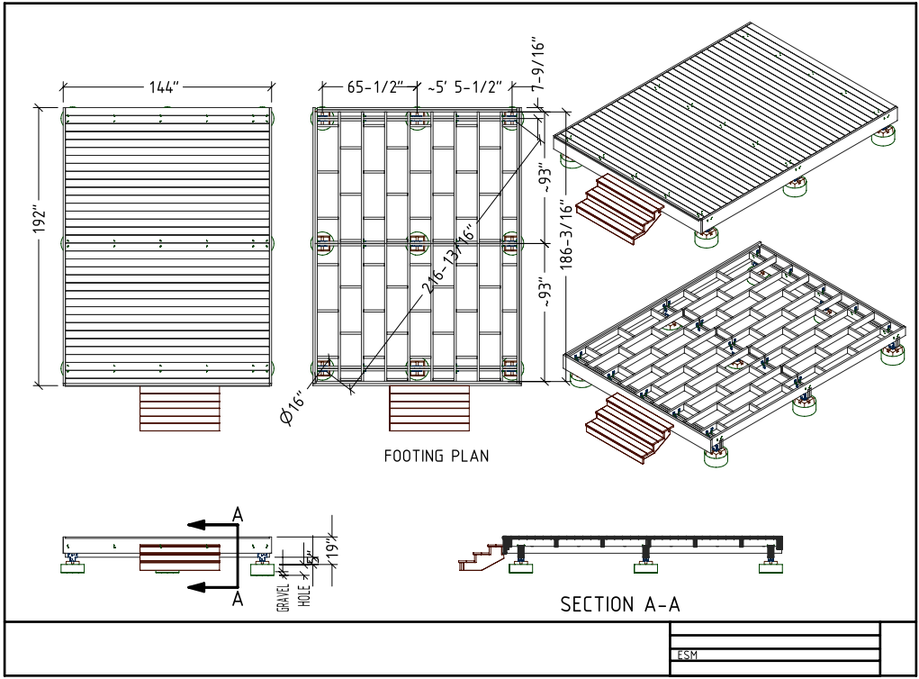 <span style="font-weight: bold;">Floating Deck</span>